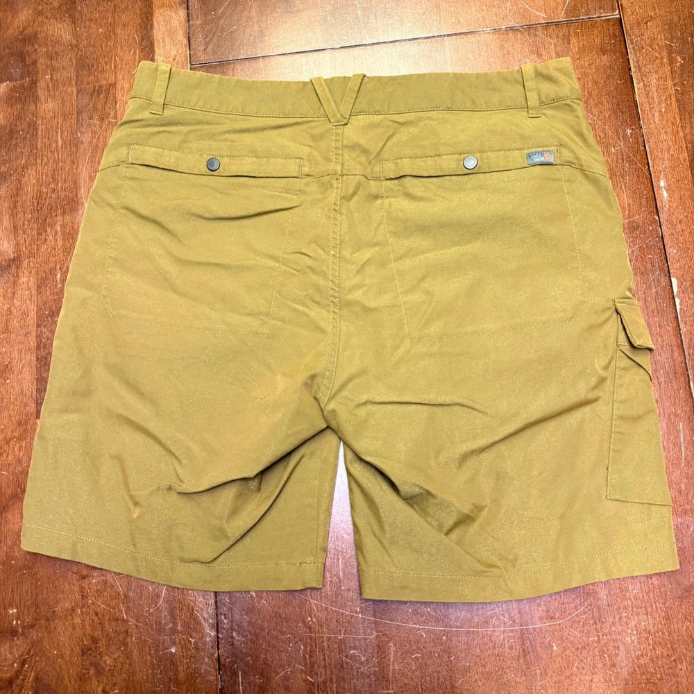 Mountain Hardwear Tech AP Cargo Shorts Men's 36 Brown Hiking Outdoor Lightweight - Picture 2 of 9